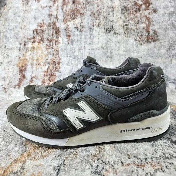 New Balance 997 Running Sneakers Men 9 Wide Green M997DPA Age of Exploration USA - Picture 10 of 14